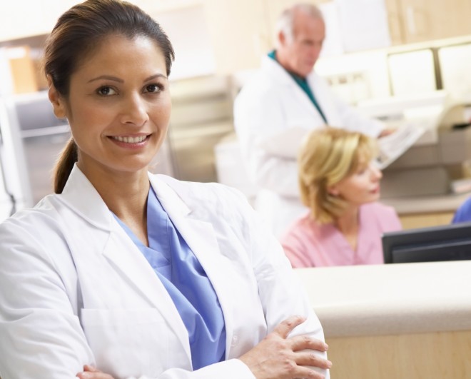 female doctor